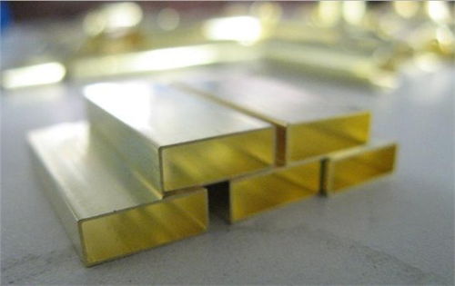 東莞市長安粵森金屬材料 10×10×1.5mm黃銅方管，精工品質之選